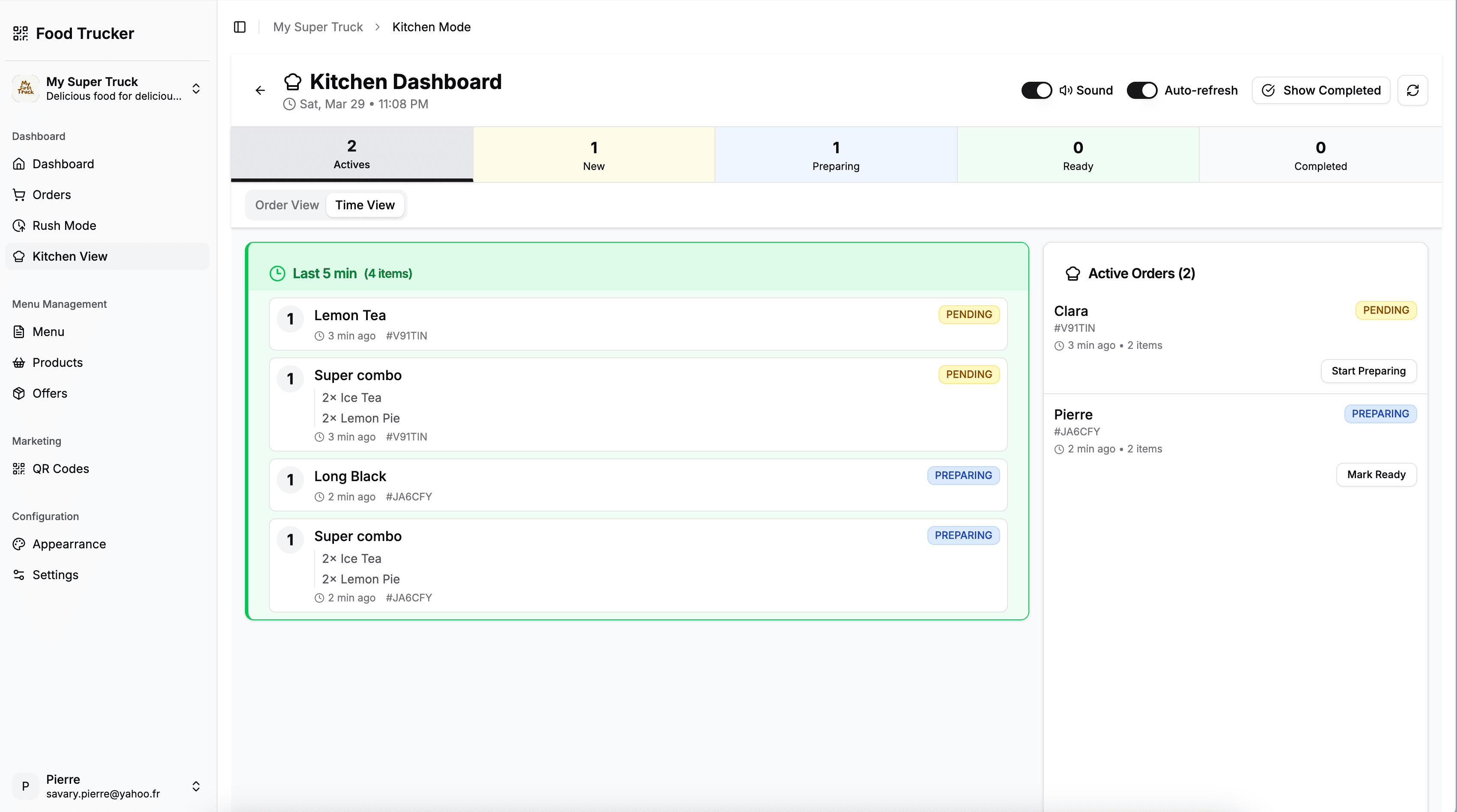 Create your food truck