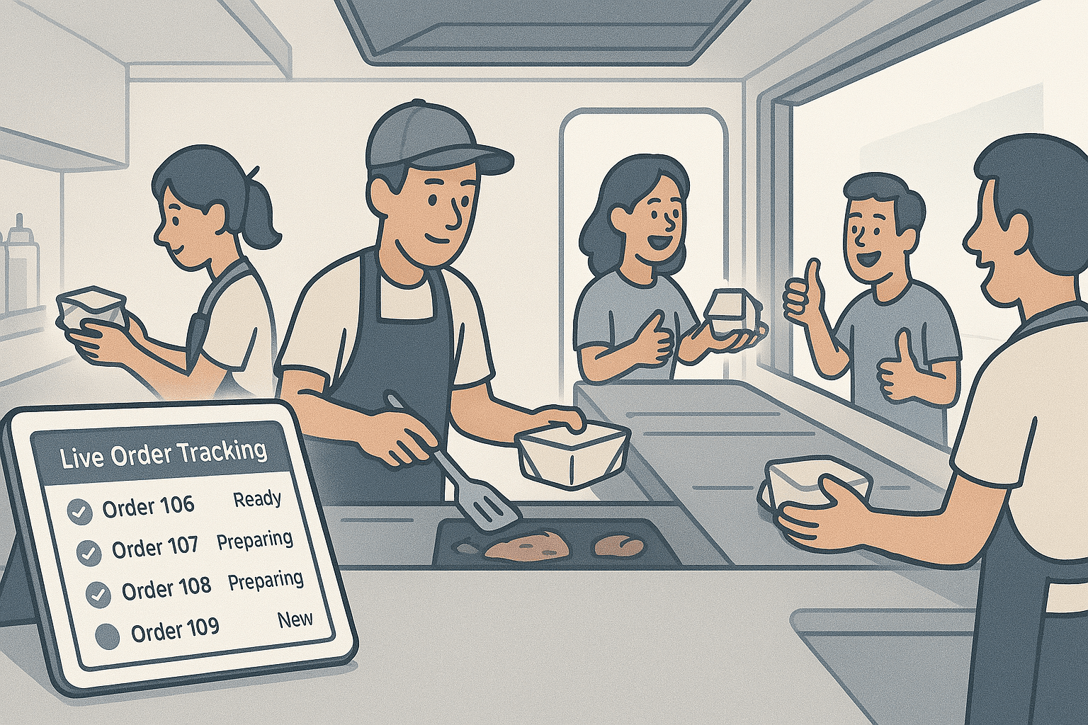 A Day in the Life of a Connected Food Trucker